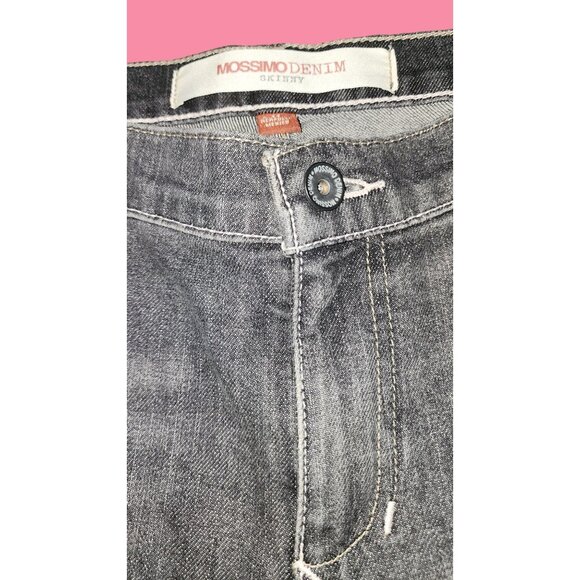 Mossimo Denim Skinny Stretch Jeans Dark Wash Size 11  New With Tags - Picture 4 of 10